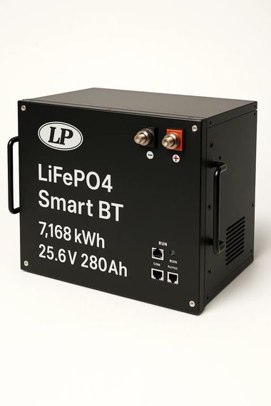 Літієвий акумулятор з блютуз LiFePO4 XPRO LP 7,168 кВт 25.6V 280Ач (345610032_61813) | Зображення 2