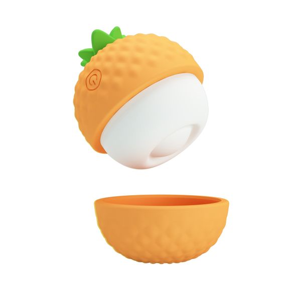 Міні-вібратор Pineapple Secret з 12 режимами пульсації — Pretty Love, силікон Sex Aura | Зображення 1