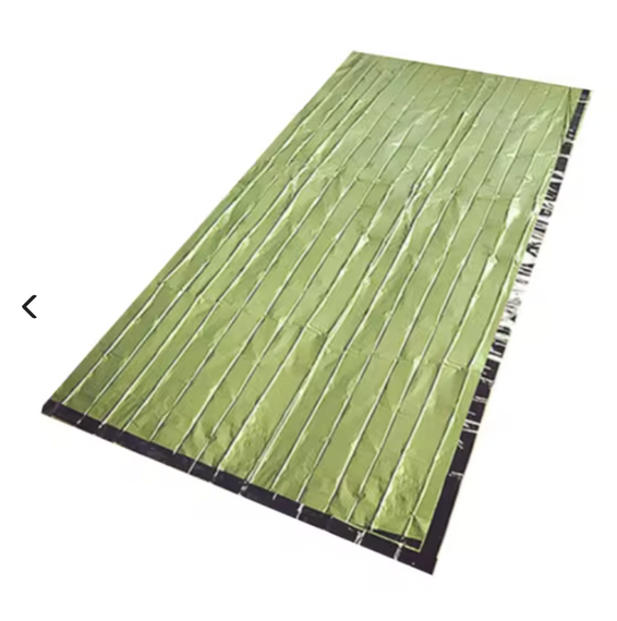 Термомішок, майларова ковдра, спальний мішок для виживання, для надання першої допомоги | Зображення 6