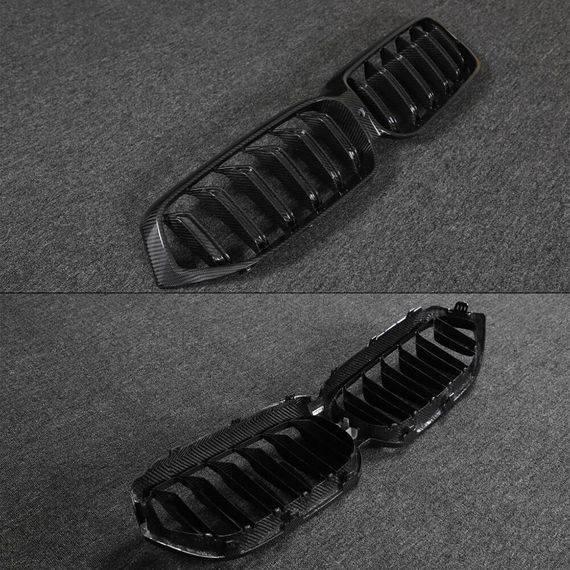 Решетки M-Look V1 (2021-2023, Карбон) для BMW 6 серия G32 2017- гг | Зображення 1