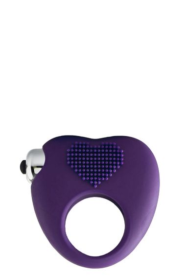 Ерекційне кільце з вібрацією Dream Toys FLIRTS COCKRING PURPLE sexstyle