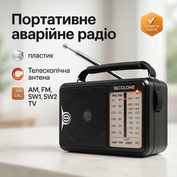 Радіоприймач для сільської місцевості, Антенний приймач для телевізійного і радіоефіру US-51