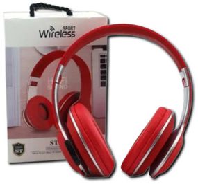 Бездротові навушники ST-17 Bluetooth з бездротовим з'єднанням, XPRO, червоний/білий/чорний/зелений (41173-ST-17_277)