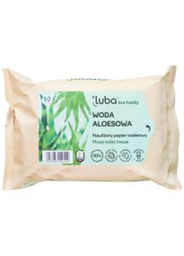 Вологий туалетний папір Luba ECO Family Алое 50 шт