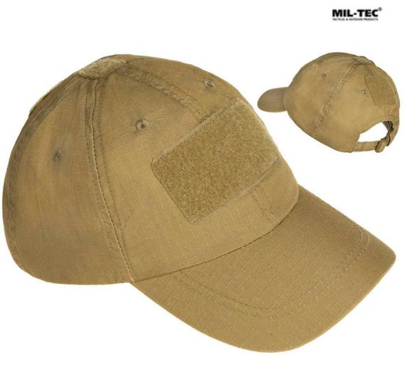 Бейсболка тактична MIL-TEC Tactical Baseball Cap Coyote | Зображення 3