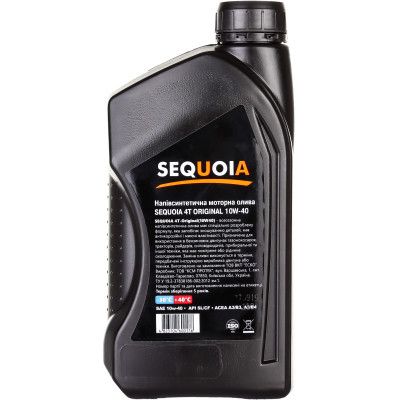 Моторное масло SEQUOIA 4T-Original 10W40 1л (4T-Original 10W40) | Зображення 1
