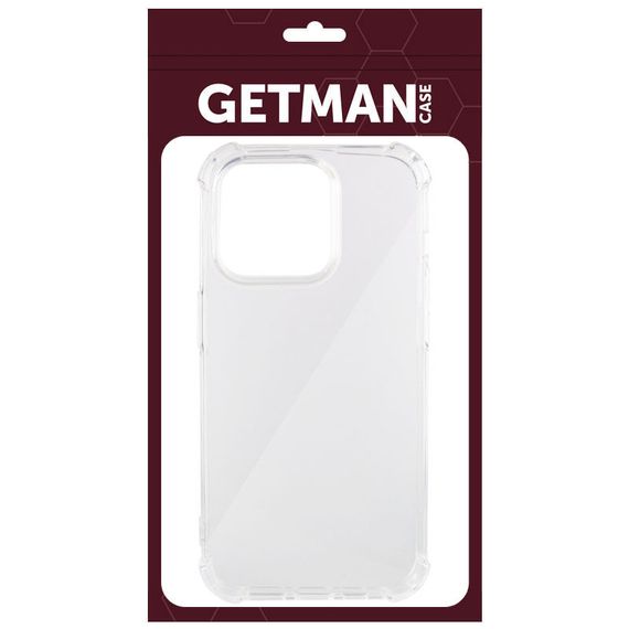 TPU чохол GETMAN Ease logo посилені кути для Apple iPhone 15 Pro Max (6.7") | Зображення 8