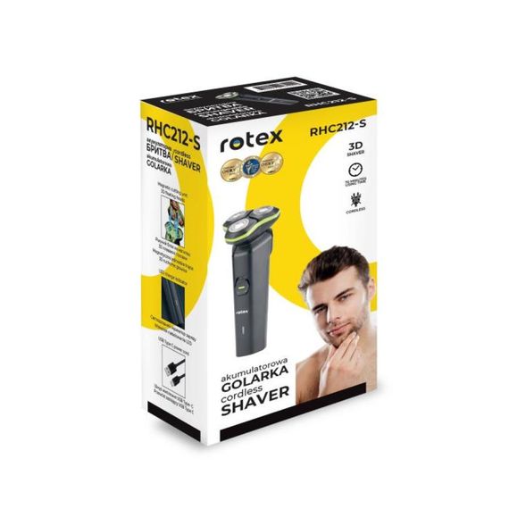 Електробритва Rotex RHC212-S 5 Вт чорна | Зображення 8