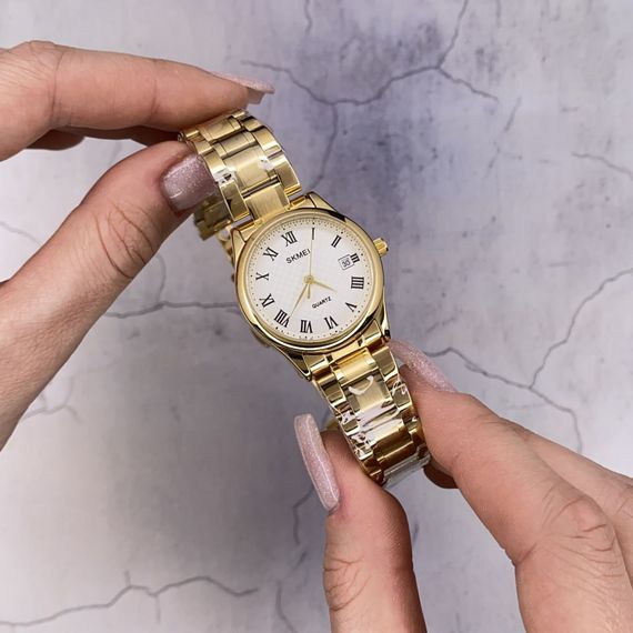 Жіночий годинник Skmei 2178GD Gold | Зображення 4
