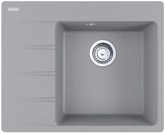 Кухонная мойка Franke Centro CNG 611-62 TL /114.0630.453/ Фрагранит/с крылом/ 620х500х20/серый камень (114.0630.453)