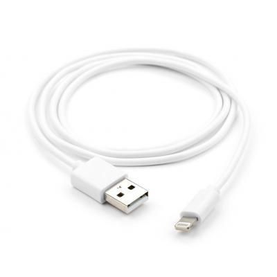 Дата кабель USB 2.0 AM to Lightning PVC 1m white Vinga (VCPDCL1W) | Зображення 2