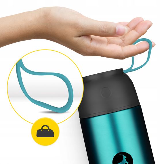 Термос для їжі Mountain Goat 0.72 л з ложкою Blue (P-5905973406963) | Зображення 3