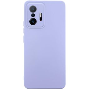 Чехол Silicone Cover Lakshmi Full Camera (AAA) для Xiaomi 11T / 11T Pro Сиреневый / Dasheen