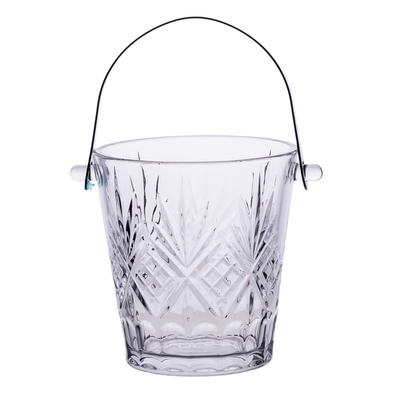 Ведерко для льда стеклянное 1 л с металлическими щипцами HP-19-22GLASS | Зображення 2