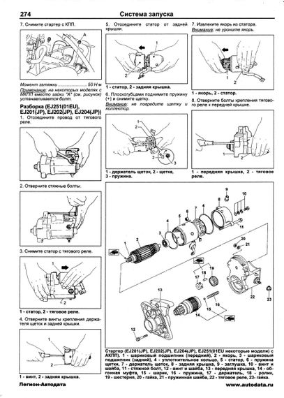Subaru Legacy / Outback / B4 / Wagon / Lancaster. Посібник з ремонту й експлуатації. | Зображення 1