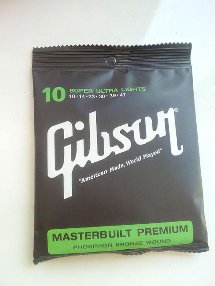 Струни для акустичної гітари Gibson 10-47 super ultra lights | Зображення 2