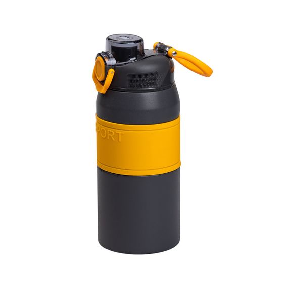 Термос Sport из нержавеющей стали 600 мл черный HP-14-5G | Зображення 1