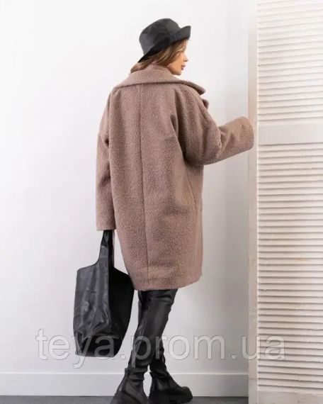 Пальто колір коричневий розмір XL FI_009019 | Зображення 2