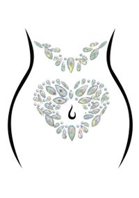 Стразы-украшения для тела Leg Avenue Novalie body jewels sticker, наклейки sexstyle