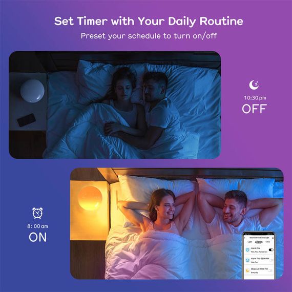 Настільний світильник SAL-010B Bluetooth USB interface with app White | Зображення 1