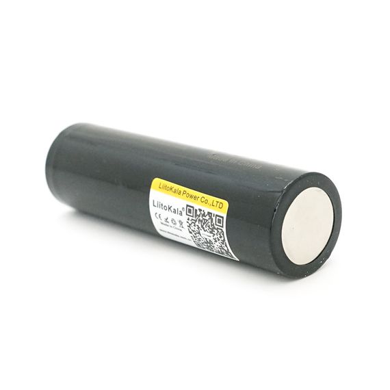Аккумулятор 18650 Li-Ion LiitoKala Lii-34A, 3400mAh (3250-3350mAh), 3.7V (2.75-4.2V), Black,, 2 шт в упаковке, цена за 1 шт | Зображення 2