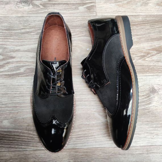 Стильні чоловічі туфлі броги - 42 розмір | Зображення 2