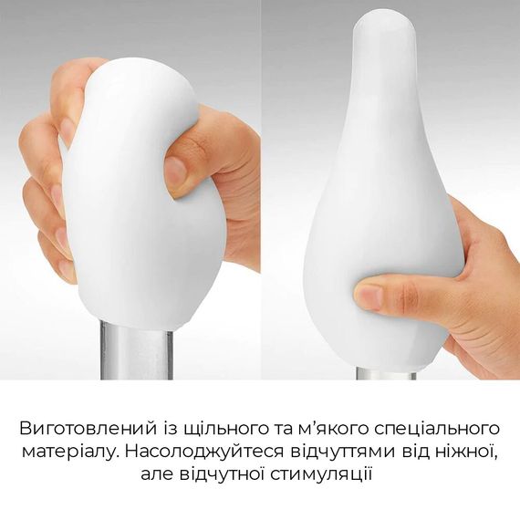 Мастурбатор Tenga Geo Glacier, новий матеріал, інтенсивні блоки, новий рівень розвитку Tenga Egg | Зображення 4