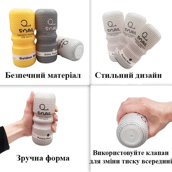 Багаторазовий реалістичний вакуумний мастурбатор Vagina | Зображення 6