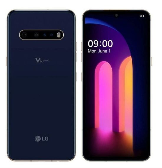 Смартфон LG V60 ThinQ 5G 8/128GB Classy Blue | Зображення 1