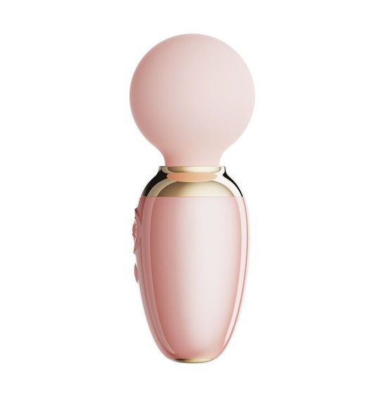 Смарт-вибромассажер Zalo – AVA Sakura Pink, 8 режимов, подогрев, очень мощный и компактный | Зображення 2
