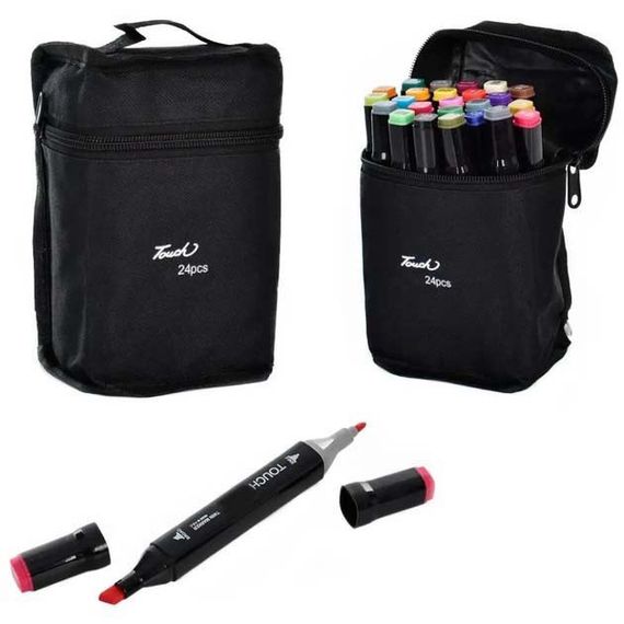 Набір маркерів для початківців, Маркер двосторонній на спиртовій основі sketchmarker FX-48 | Зображення 7