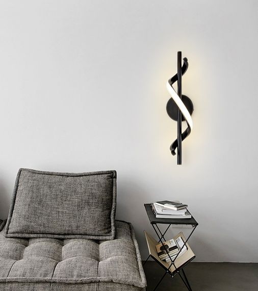 Бра LED 26999 Чорний 40х12х12 см. | Зображення 5