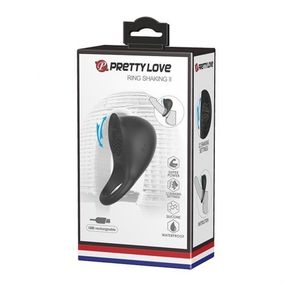 Эрекционное кольцо - Pretty Love Ring Shacking II Black sexstyle