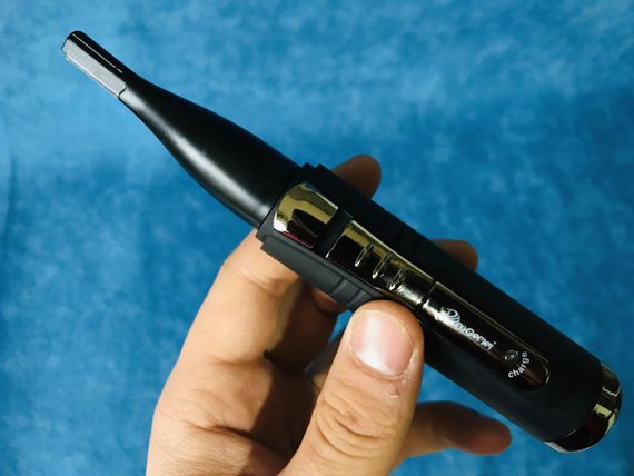 Триммер для стрижки волос носа ушей бровей Gemei GM 3109 2в1 машинка для удаления волос на лице | Зображення 5