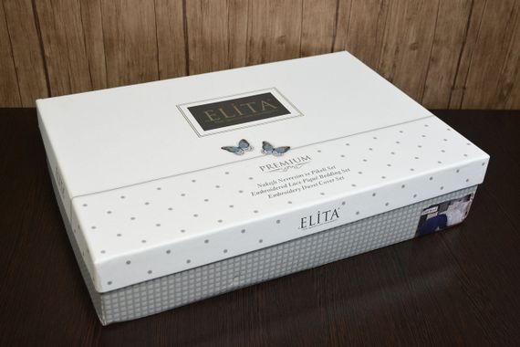 Постельное белье Elita Premium 200 х 220 см Love Royal с пледом | Зображення 7