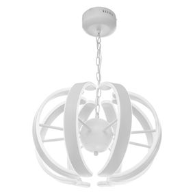 Люстра подвесная для спальни LED 192W NW WH (BL-539S/8)