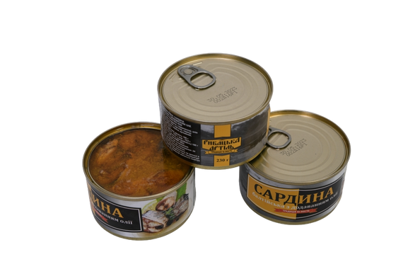 Сардина балтійська з додаванням олії Рибацька Артіль 230 г | Зображення 3