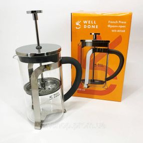 Френч-прес для френч-прес з легким доглядом Well, Заварник для чаю з пресом міцної кави XT-53