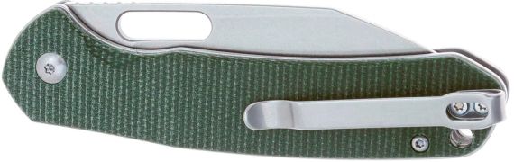 Ніж CJRB Pyrite Wharncliffe Micarta Green | Зображення 2