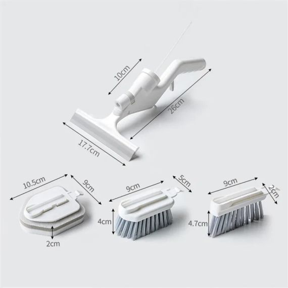 Щітка для прибирання 4в1 з розпилювачем Water Spray Cleaning Kits | Зображення 1