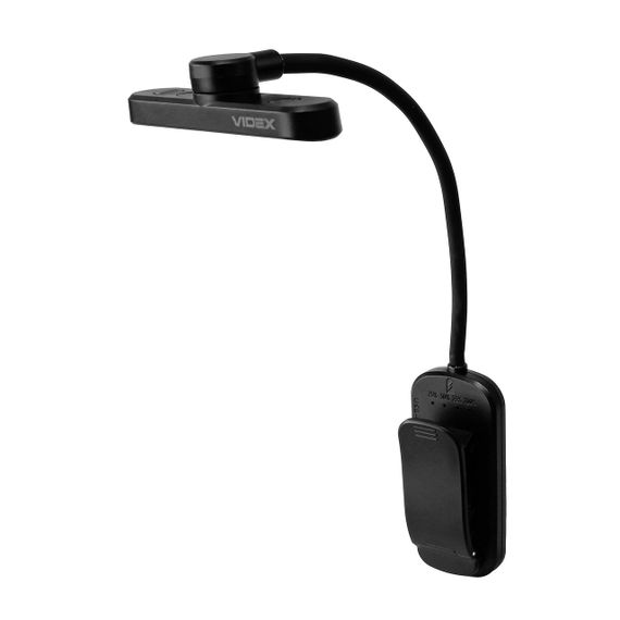 Світлодіодний світильник акумуляторний для читання VIDEX VL-NL134B Black | Зображення 2