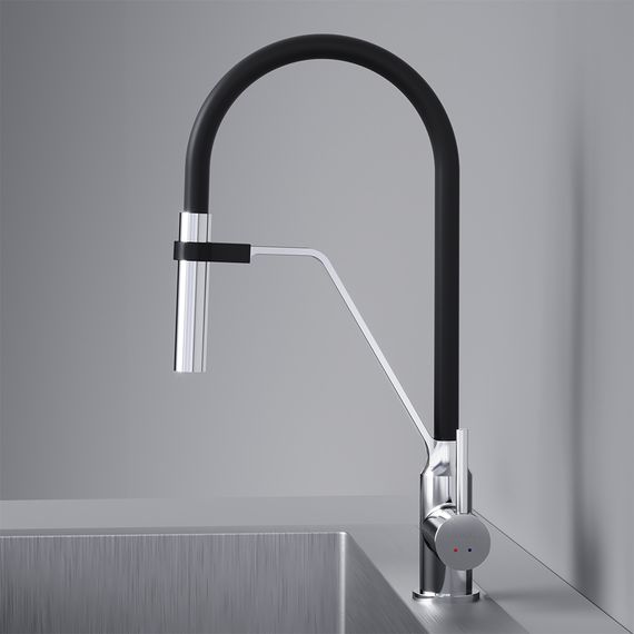 Змішувач для кухні AM.PM Like з гнучким виливом F8013000 | Зображення 4