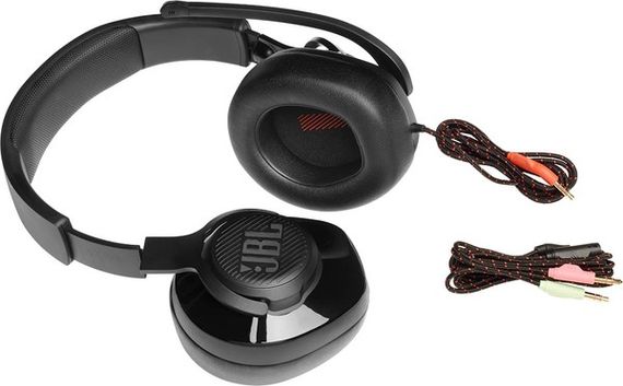Навушники JBL QUANTUM 200 Black (JBLQUANTUM200BLK) (JBLQUANTUM200BLK) | Зображення 2