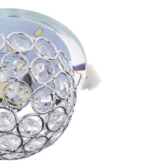 Светильник точечный LED стеклянный HDL-G237 G9+CH | Зображення 2