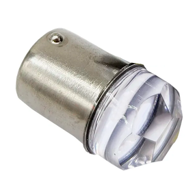 Автолампа светодиодная 1156 BA15S, 9 smd 3030, 3D линза, 12 В