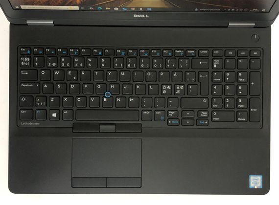 Ігровий ноутбук Б-клас Dell Latitude E5570 / 15.6" (1920x1080) IPS / Intel Core i7-6820HQ (4 (8) ядра по 2.7 - 3.6 GHz) / 16 GB DDR4 / 256 GB SSD / AMD Radeon R7 M370, 2 GB GDDR5, 128-bit / WebCam / Win 10 Pro б/в | Зображення 7