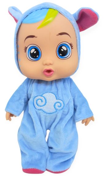 Лялька пупс розмовляє плаче сміється в костюмі хмаринки 25,5 см Baby Lovely з соскою і пляшечкою | Зображення 2