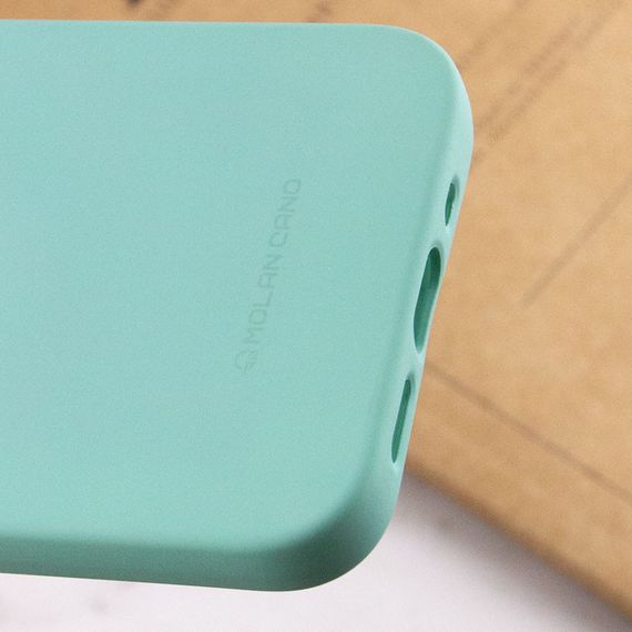 TPU чехол Molan Cano Smooth для Apple iPhone 12 mini (5.4") Бірюзовий | Зображення 4
