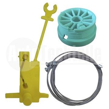 Ремкомплект стеклоподъемника правого Fiat Ducato 02-, AutoTechteile, 505 0311, 505 0310