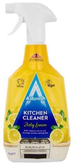 Спрей для чистки кухни Astonish Kitchen Cleaner Zesty Lemon 750 мл